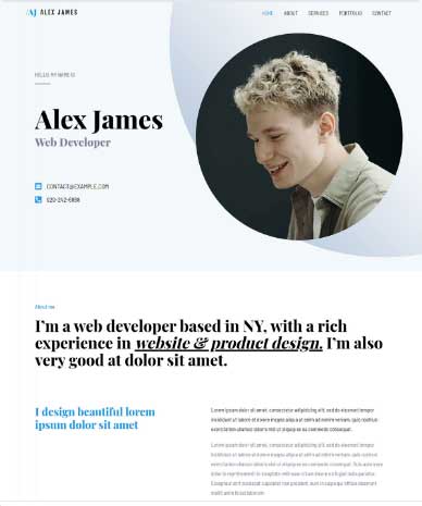 Portfolio & CV